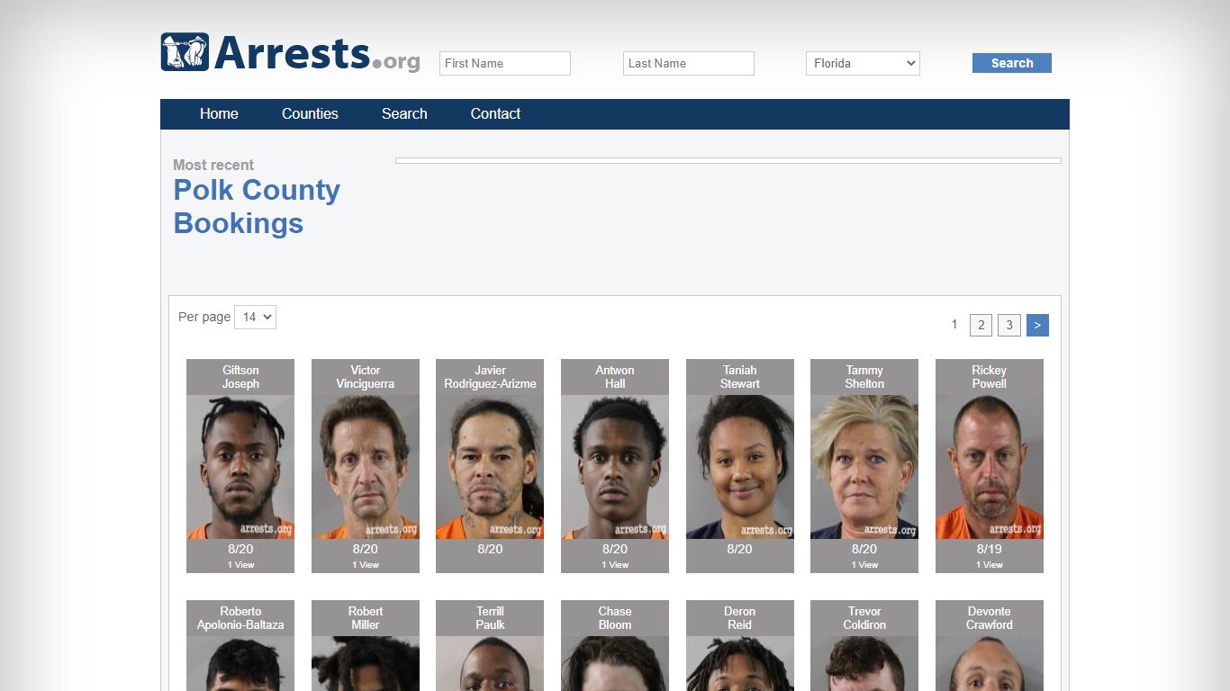 Polk County Arrests and Inmate Search